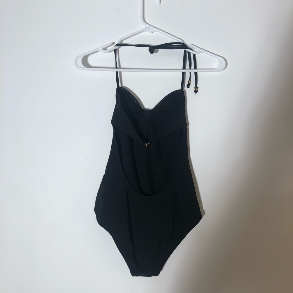 Topshop Black One Piece - Picture 2 of 6